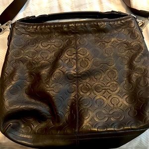 Coach Chocolate Brown shoulder bag/ cross body